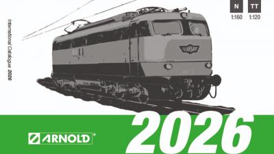 ARNOLD Neuheiten 2026 TT 1:120 N 1:160 Modelleisenbahn Modellbahn