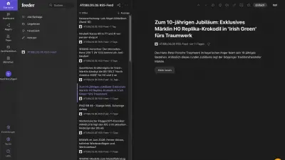 ATISBLOG.DE RSS-Feed in feeder - Erweiterung für den Webbrowser Google Chrome