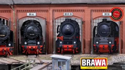 BRAWA Dampflokomotive DR Baureihe 50 Formneuheit 2027 Ankündigung