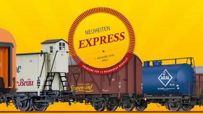 BRAWA Neuheiten Express April 2026 Modelleisenbahn H0