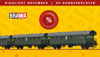 BRAWA Donnerbüchsen H0 1:87 Modelleisenbahn Rabatt