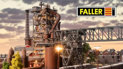 FALLER Bausatz Montanindustrie Auslieferung 2026 Hochofen Jubiläumsmodell