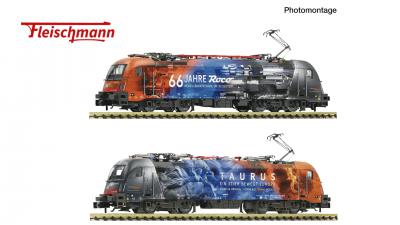 Fleischmann Modell Elektrolokomotive ÖBB Taurus 66 Jahre Roco Modelleisenbahn