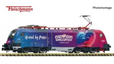 Fleischmann Modell Elektrolokomotive ÖBB Taurus 1116 203 Eurovision Songcontest Spur N