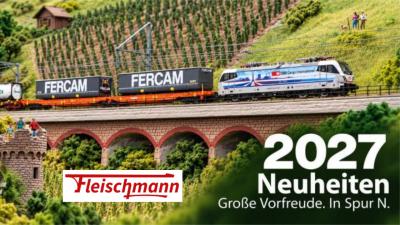 Fleischmann Modelleisenbahn Neuheiten für 2027 Spur N 1:160