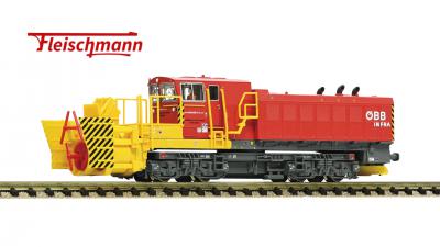 Fleischmann Beilhack Schneeschleuder der ÖBB Infra oder SBB Spur N 1:160