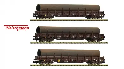 Fleischmann 3-tlg. Set 1: Stahlzug, ÖBB Artikel 6660142 Spur N 1:160