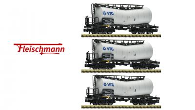 Fleischmann VTG Knickkesselwagen Set Spur N 1:160 3-teilig Artikel 6660171
