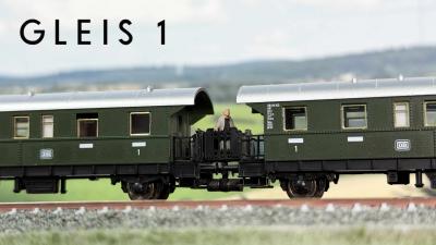 GLEIS 1 Übergangsbrücken für Donnerbüchsen Spur N und H0 Magnetkupplung