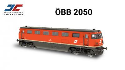Jägerndorfer ÖBB 2050 Diesellokomotive H0 1:87 Neu
