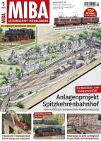 MIBA Leidenschaft Modellbahn 2025/01 Anlageprojekt Spitzkehrenbahnhof