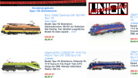 Modellbahn Union Sonderangebote H0-Lokomotiven für 99 Euro