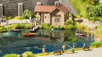 NOCH Themenwelt Wasser Modelleisenbahn Diorama Zubehör