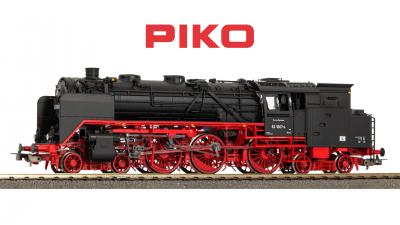 PIKO H0-Modell Dampflokomotive DR-Baureihe 62 analog, digital, Sound, 1:87
