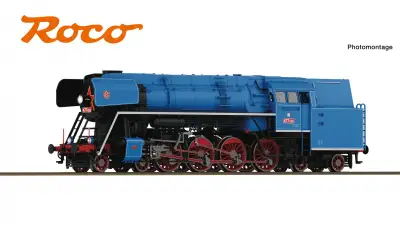 Roco Dampflokomotive Modell CSD 477 Papagei in H0 Entwicklung Modelleisenbahn