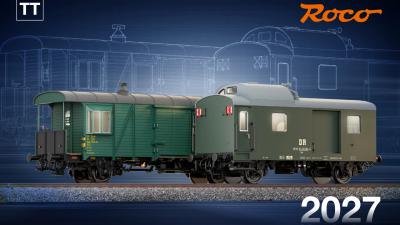Roco TT-Neuheiten 2027 Modelleisenbahn Lokomotiven Wagen Z21 Suite