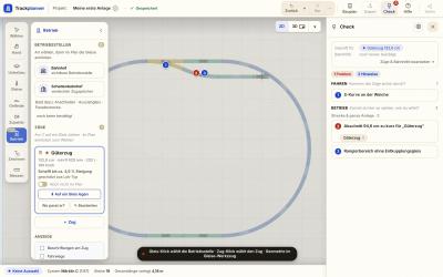 Trackplanner 2.0 Gleisplanung im Browser in Linux, macOS und Windows