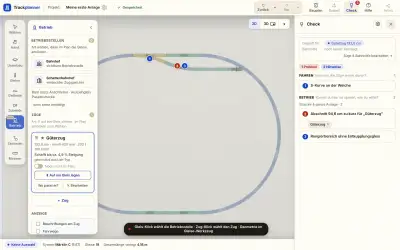 Trackplanner 2.0 Gleisplanung im Browser in Linux, macOS und Windows