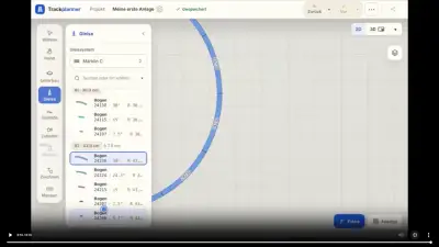 Trackplanner 2.0 Gleisplanung im Browser in Linux, macOS und Windows