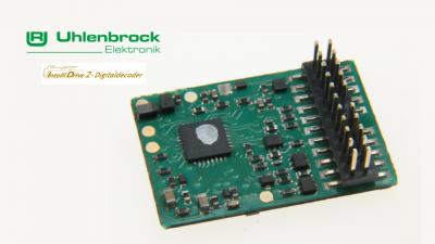 Uhlenbrock Digitaldecoder Art.-Nr. 74565 mit PluX 22 unterstützt DCC, Motorola, Mfx