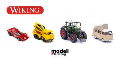 Modell-Fahrzeug Leserwahl 2026 WIKING - Ferrari 412 P, VW T2b Camper, Fendt 832 Vario, Betomischer