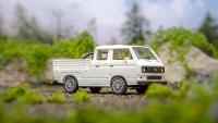 WIKING VW Bulli T3 Doka Doppelkabine H0 1:87 Pritsche