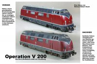 Veredelung Patinierung Alterung einer Roco V 200 in H0