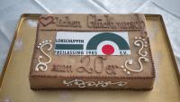 20 Jahre Freilassinger Lokschuppen-Freunde Jubiläum Torte