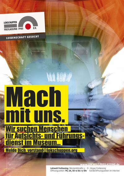 Lokwelt Freilassing Aufsichtsdienst Führungen im Eisenbahnmuseum