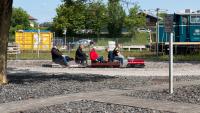 Gmeinder V22 Lokwelt Parkbahn Maschinenbau Wimmer Testfahrt