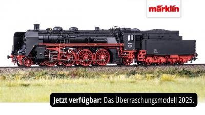 Märklin Überraschungsmodell 2025 Dampflokomotive Sachsenstolz H0 1:87 BR 19 TRIX