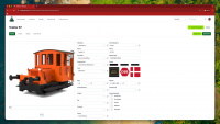 Modellbahnsammlung Verwaltung Modelleisenbahn Daten Lok-Daten