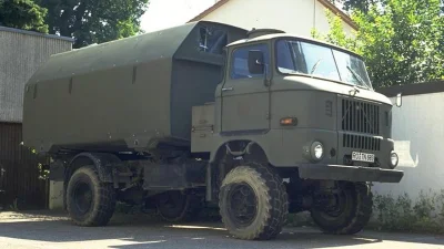 LKW IFA W50 LA mit GFK-Koffer Allradantrieb NVA DDR