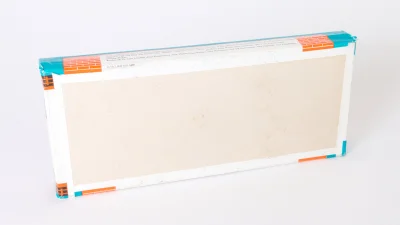 Modelleisenbahn Gebäude-Bausatz Alte Maschinenfabrik Unterseite Verpackung