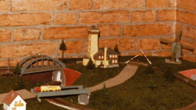 VERO Mamos Auhagen Berggasthaus Pöhlberg Erzgebirge DDR-Modellbahn