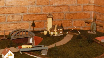 VERO Mamos Auhagen Berggasthaus Pöhlberg Erzgebirge DDR-Modellbahn