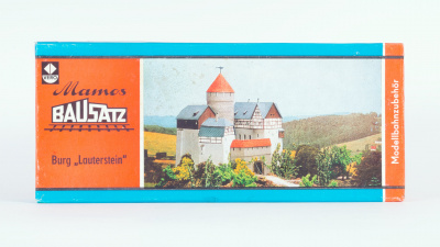 Mamos Gebäude Bausatz Burg Lauterstein TT H0 1:100