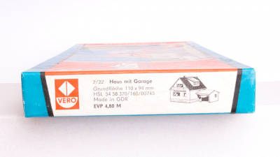 Mamos VERO Bausatz Haus mit Garage H0 TT 1:100 Auhagen