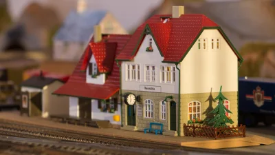 VERO DDR Bahnhof Neumühle H0 TT Bausatz Modellbahn