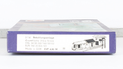 VERO Bekohlungsanlage Bausatz TT 1:120 Modelleisenbahn Verpackung