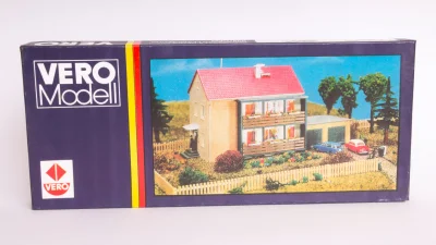 VERO Auhagen Mamos Bausatz Mehrfamilienhaus Modellbahn DDR