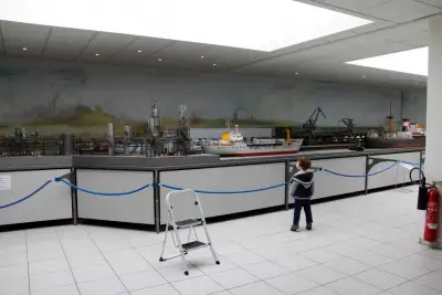 Automobilmuseum EFA mobile Zeiten Amerang Modelleisenbahn in Spur II Anlage