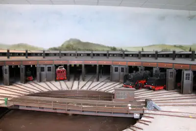 Automobilmuseum EFA mobile Zeiten Amerang Modelleisenbahn in Spur II Ringlokschuppen