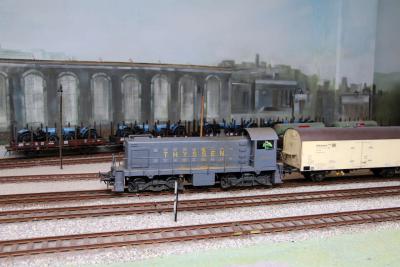 Automobilmuseum EFA mobile Zeiten Amerang Modelleisenbahn in Spur II Diesellok THYSSEN