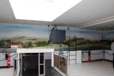 Automobilmuseum EFA mobile Zeiten Amerang Modelleisenbahn in Spur II Steuerung