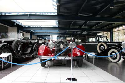 Automobilmuseum EFA Mobile Zeiten in Amerang, Oldtimer Mercedes