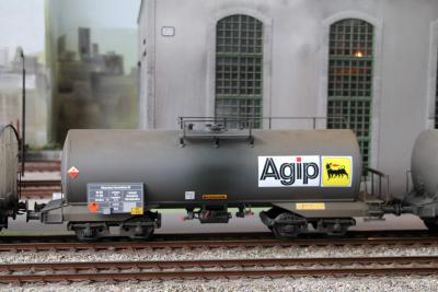 Automobilmuseum EFA mobile Zeiten Amerang Modelleisenbahn in Spur II Agip Kesselwagen