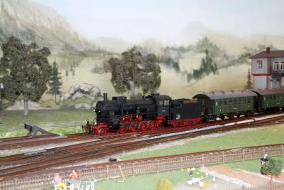 Automobilmuseum EFA mobile Zeiten Amerang Modelleisenbahn in Spur II Dampflok BR 56