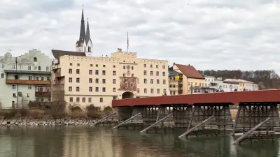 Wasserburg am Inn Innbrücke Brucktor Altstadt