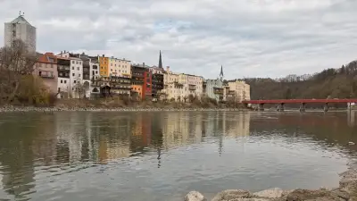 Wasserburg am Inn Altstadt Innbrücke Brucktor Innufer